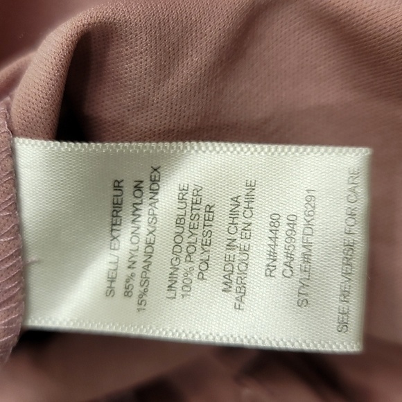 Love, Fire Blush Pink Cold Shoulder Lace Mini Dress - Size Large - Picture 7 of 7